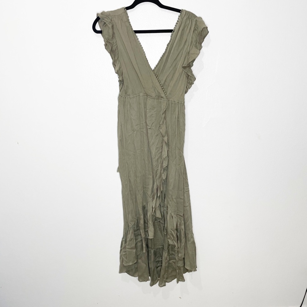 Mustard seed wrap dress
